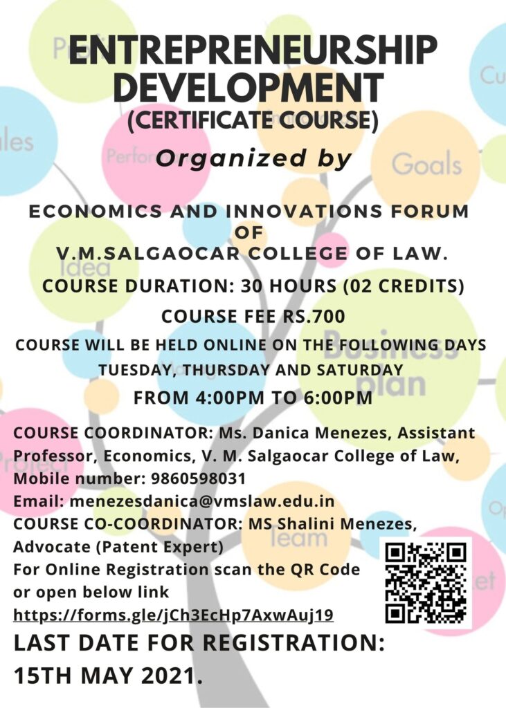 Entrepreneurship Development Courses